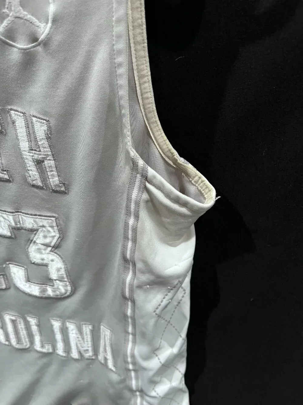 Jordan Brand UNC Tar Heels Silver Mesh Basketball Jersey #23 Men’s Small